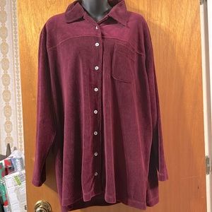Soft Vintage Marsh Landing II vintage shirt, buttons on left side.